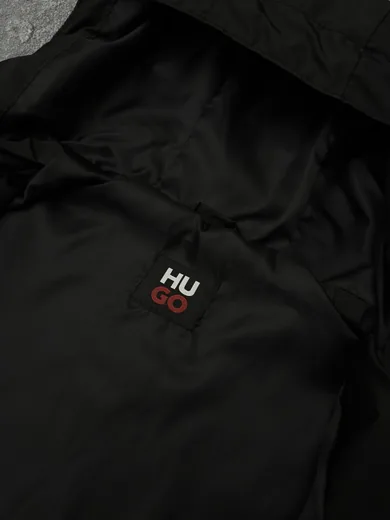 Вітрівка HUGO — складова набору Набір HUGO вітрівка кофта та штани чорні