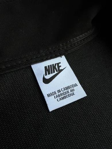 Кофта Nike лампас чорна фото 7