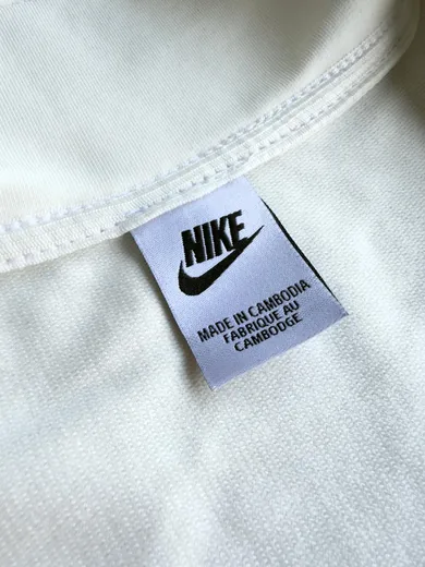 Кофта Nike молочна з лампасами фото 5