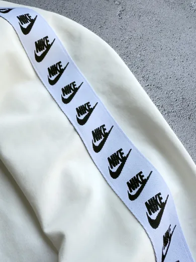 Кофта Nike молочна з лампасами фото 4