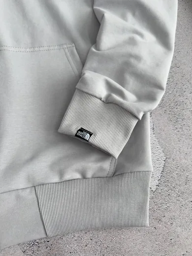 Костюм The North Face вишивка зіп-худі та штани сірий фото 5