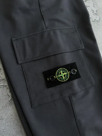 Штани Stone Island графітові — складова набору Набір Stone Island кофта та штани графітовий