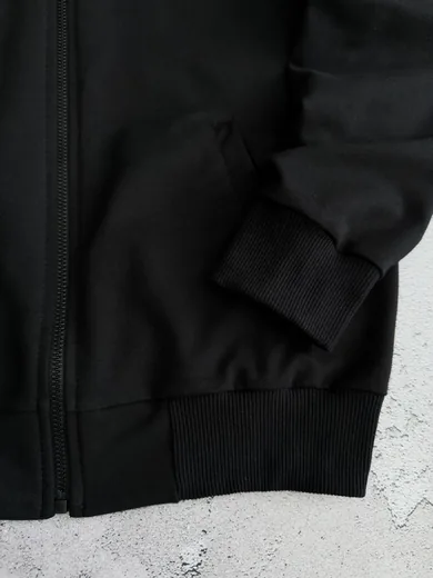 Кофта Stone Island чорна — складова набору Набір Stone Island кофта та штани чорний