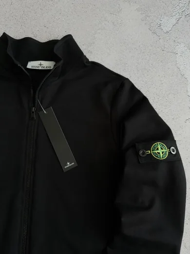 Набір Stone Island кофта та штани чорний фото 5