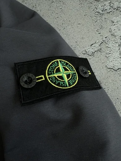 Набір Stone Island кофта та штани графітовий фото 5