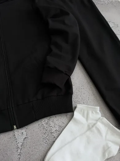 Спортивний костюм New Balance чорний фото 4