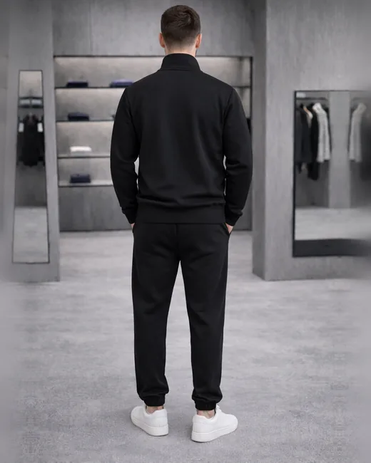 Спортивний костюм New Balance чорний фото 8