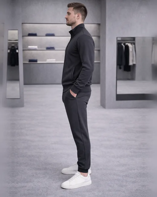 Спортивний костюм New Balance графітовий фото 7