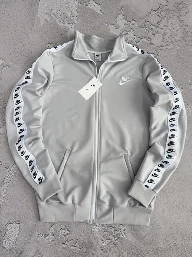 Кофта Nike лампас сіра