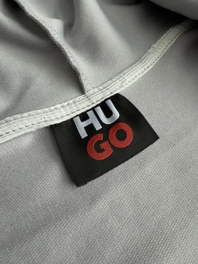 Костюм HUGO сірий зіп-худі та штани — складова набору Набір HUGO вітрівка зіп-худі та штани чорний/сірий