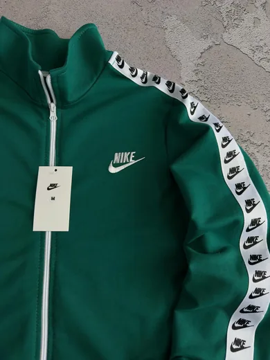Кофта Nike лампас смарагдова фото 6