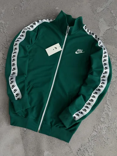 Кофта Nike лампас смарагдова фото 2