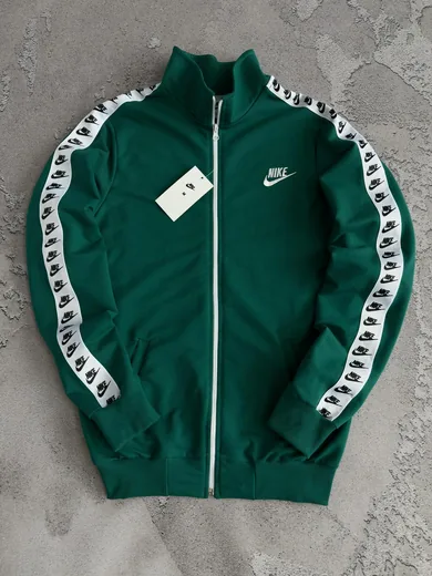 Кофта Nike лампас смарагдова
