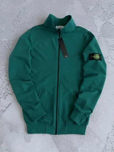 Кофта Stone Island смарагдова — складова набору Набір Stone Island кофта та штани смарагдові