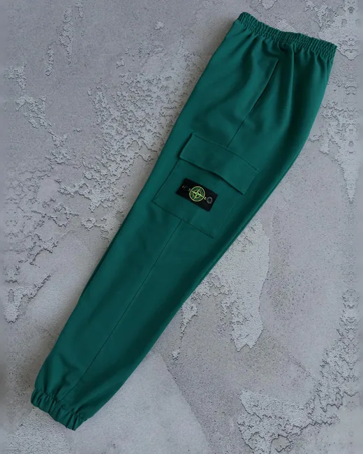 Штани Stone Island смарагдові