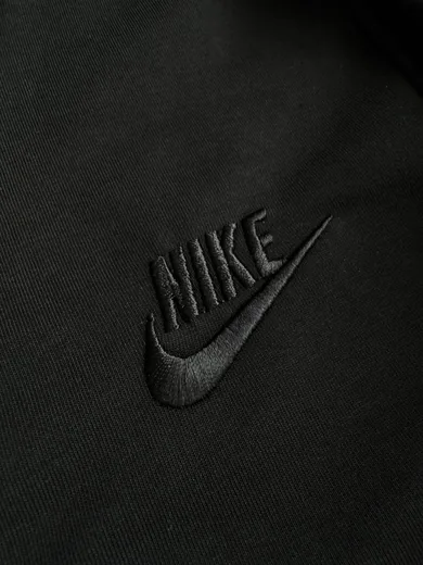 Костюм Nike чорний зіп-худі та штани з лампасами фото 8