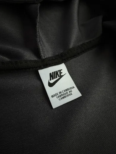 Костюм Nike графітовий зіп-худі та штани з лампасами фото 7