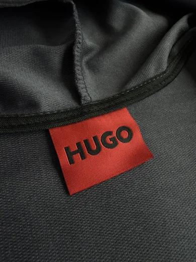 Костюм HUGO зіп-худі та штани з лампасами графітовий фото 4