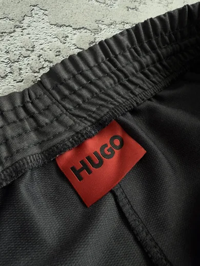 Костюм HUGO зіп-худі та штани з лампасами графітовий фото 6