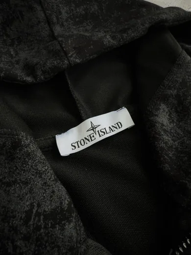 Костюм Stone Island зіп-худі та штани чорний фото 3