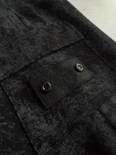 Костюм Stone Island зіп-худі та штани чорний фото 5