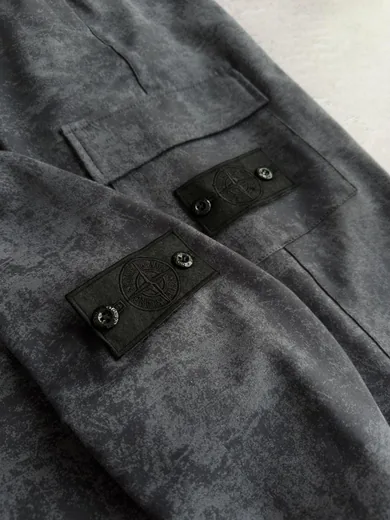 Костюм Stone Island зіп-худі та штани графітовий фото 7