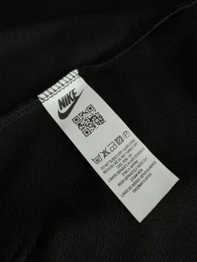 Зіп-худі Nike чорний фото 5
