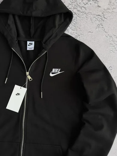 Зіп-худі Nike чорний фото 7