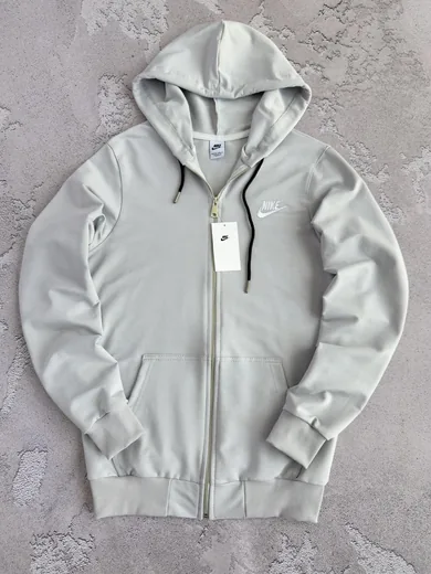 Зіп-худі Nike сірий