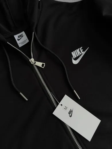 Зіп-худі Nike чорний фото 6