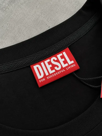 Набір Diesel футболка та шорти чорний фото 9