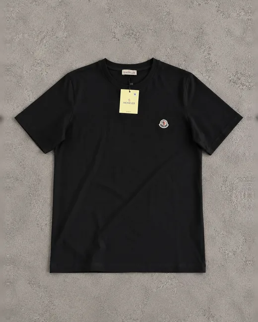 Футболка Moncler чорна