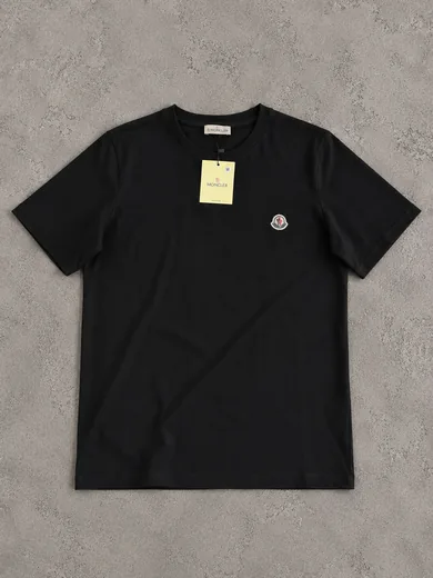 Футболка Moncler чорна