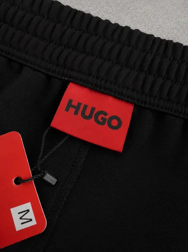 Набір HUGO футболка та шорти білий/чорний фото 5