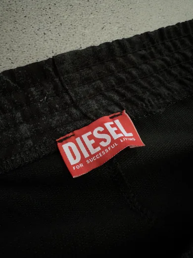 Набір Diesel футболка та шорти чорний фото 3