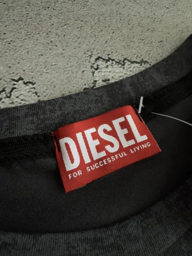 Набір Diesel футболка та шорти графітовий фото 4