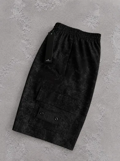 Шорти Stone Island чорні