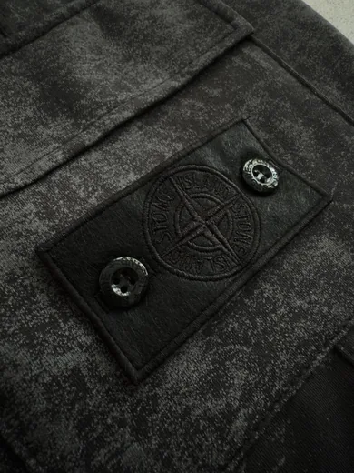 Шорти Stone Island графітові фото 2