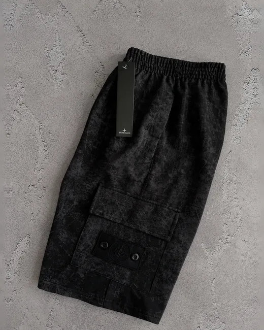Шорти Stone Island графітові