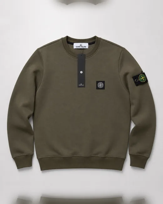 Світшот Stone Island хакі