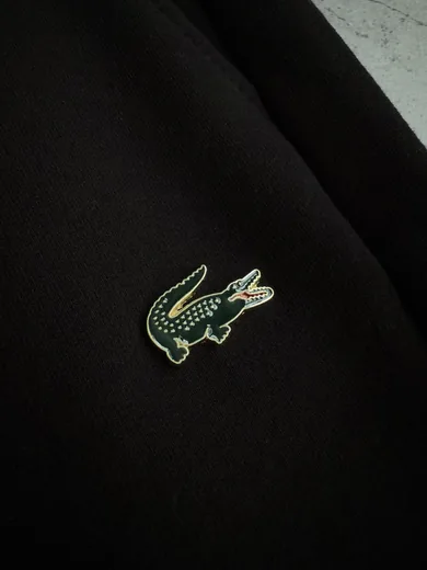Костюм Lacoste зіп-худі та штани чорний фото 8