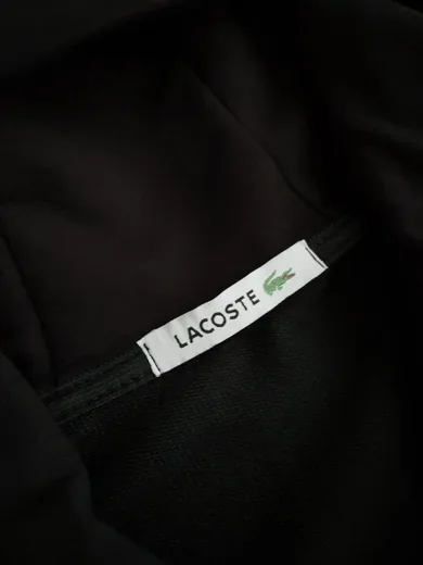 Костюм Lacoste зіп-худі та штани чорний фото 5