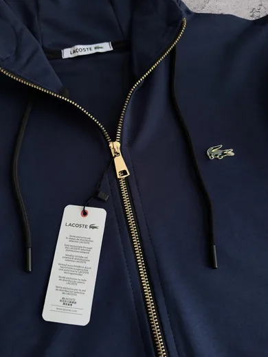 Костюм Lacoste зіп-худі та штани синій фото 3