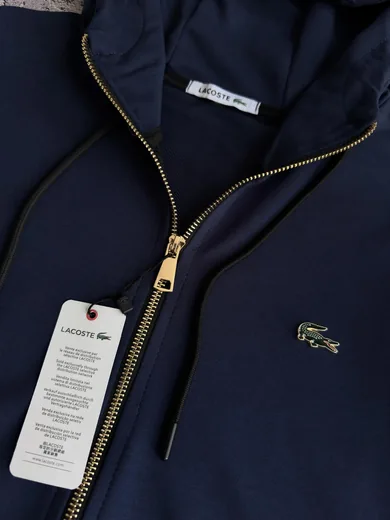 Костюм Lacoste зіп-худі та штани синій фото 7