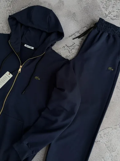 Костюм Lacoste зіп-худі та штани синій фото 10