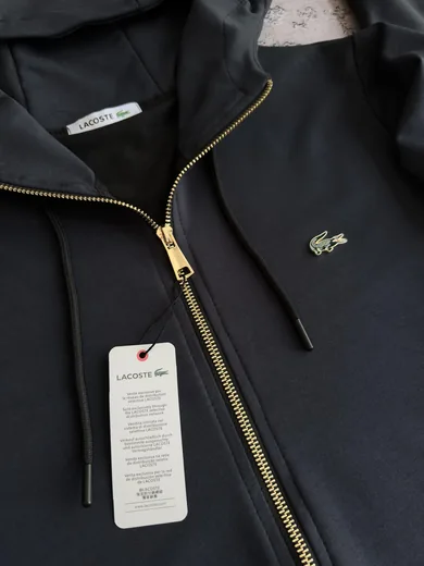 Костюм Lacoste зіп-худі та штани графітовий фото 5