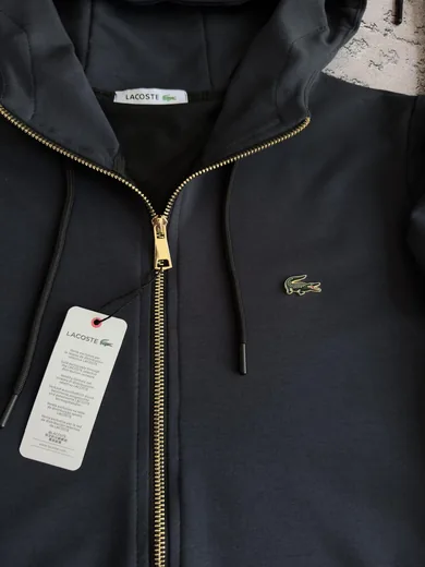 Костюм Lacoste зіп-худі та штани графітовий фото 3