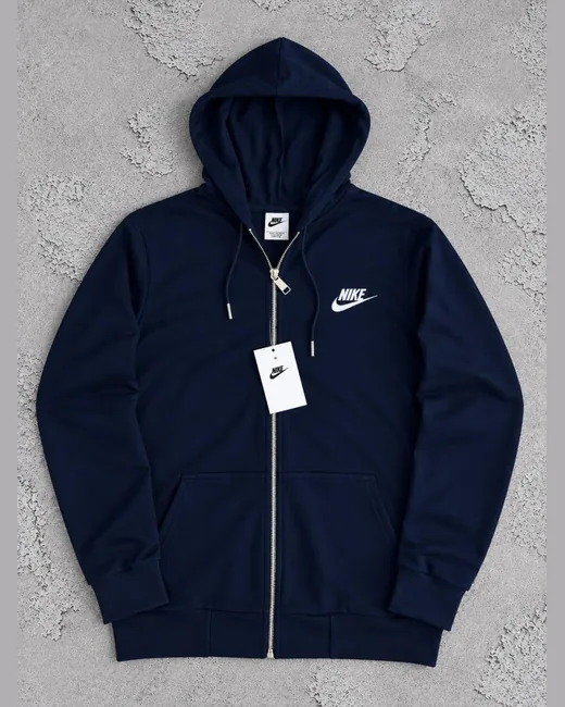 Зіп-худі Nike темно-синій