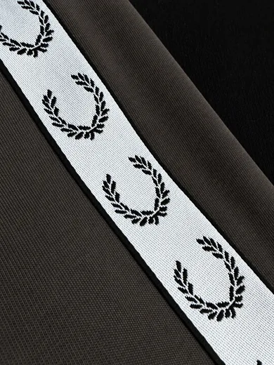 Набір Fred Perry зима кофта графітова та штани чорні фото 9