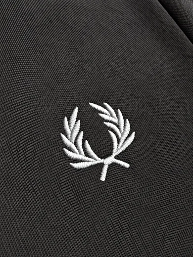 Набір Fred Perry зима кофта графітова та штани чорні фото 6